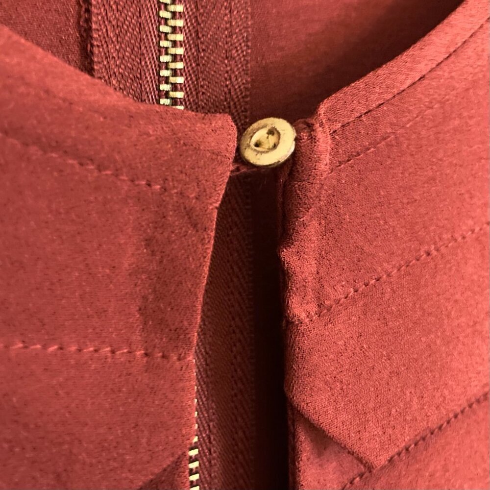 DIANE VON FURSTENBERG Kimian Silk Pintucked Keyhole Dress - Picture 8 of 11
